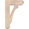 Ekena Millwork Imperial Craftsman Smooth Bracket w/ Offset Brace, Douglas Fir, 7 1/2"W x 22"D x 34"H BKT0806X22X34IMP04SDF - alternate 4